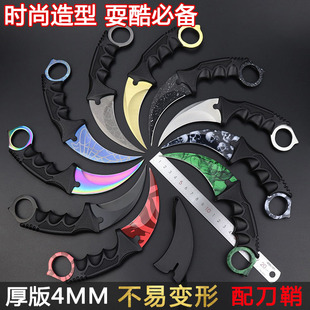 户外战狼鹰爪刀CSGO爪子刀周边小刀锋利开刃随身刀具防身冷兵器短