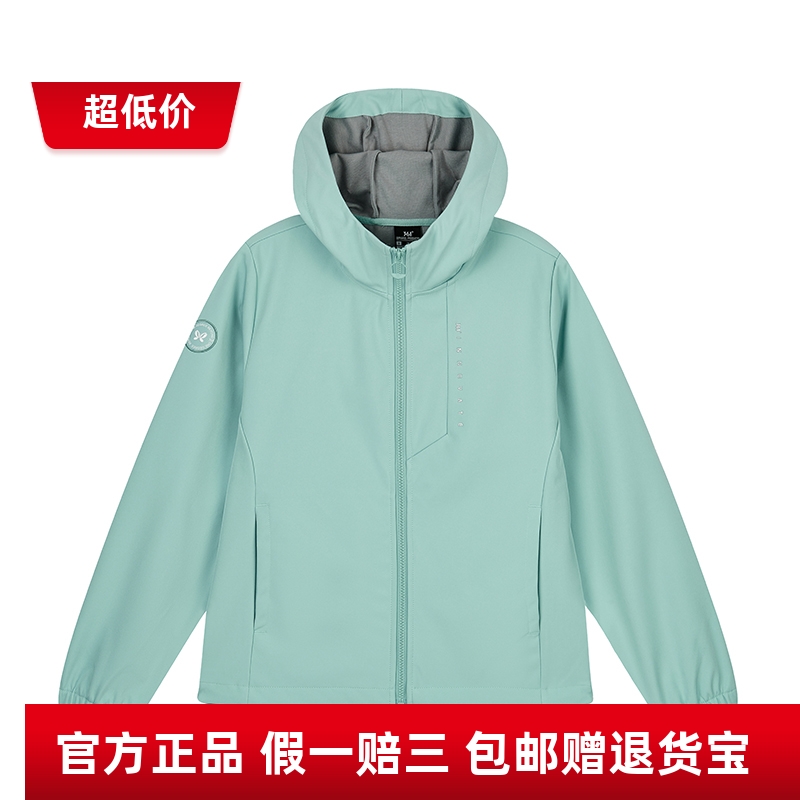 商场同款361度女装23秋季新款休闲运动外套时尚连帽单风衣