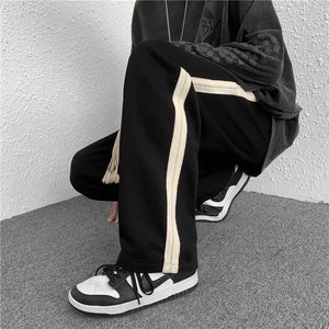 数据好~春季编织抽绳条纹休闲裤男1503B-K148-P50控68图片