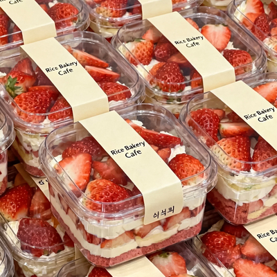 瑞莎透明方形草莓奶油盒子蓝莓盒