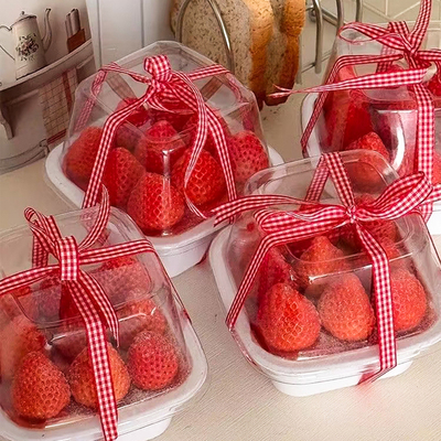 瑞莎草莓奶油蛋糕包装盒提拉米苏