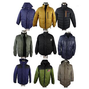 男款羽绒服冬季加厚保暖连帽古着vintage欧美风