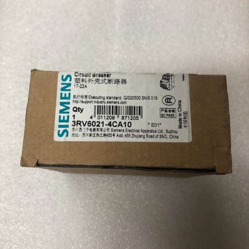 适用3RV6021-4CA10 断路器 单价110议价