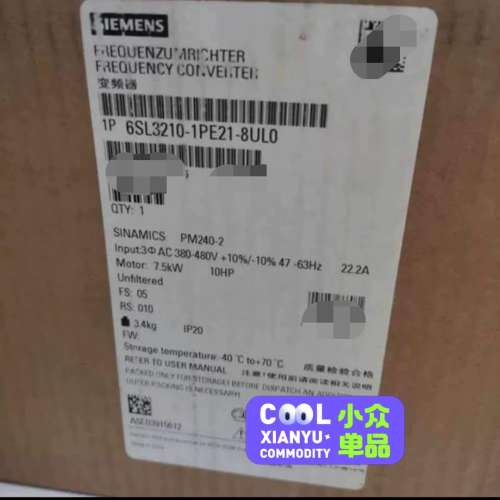 适用6SL3210-1PE21-8UL0议价