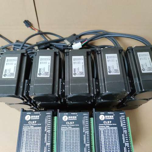 适用60闭环步进电机套装，电机型号60CME30X，扭矩3N议价