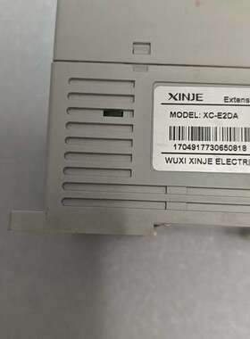适用PLC扩展模块 XC-E2DA，，成色还可以，外议价