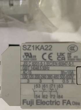 适用Fuji Electric FA接触器SZ1KA22议价