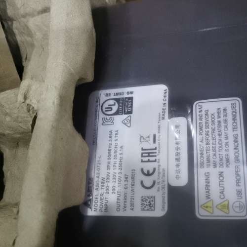 适用ASD-A2-0721-L原包装750W驱动器原包装议价