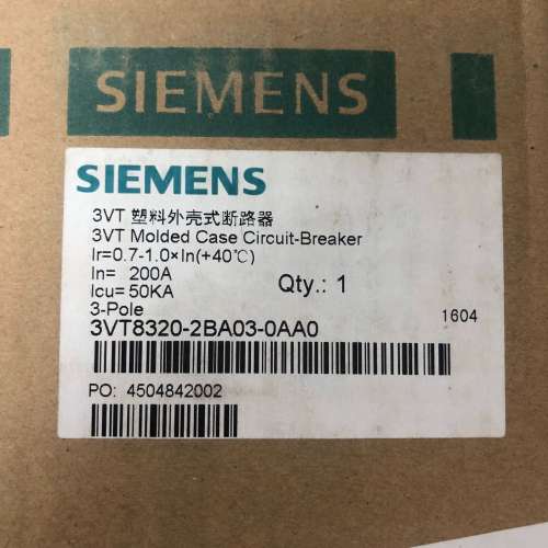 适用3VT8320-2BA03-0AA0 3P 200A 议价