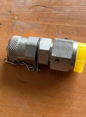 适用贺德克HYDAC测压接头，G1/4螺纹，黄色密封件，成色还可议价