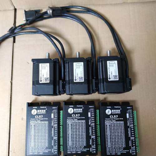 适用57闭环步进电机套装，驱动器型号CL57，电机型号57C议价