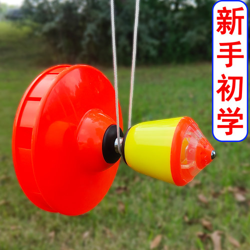 单头初学空竹扯铃小学生空竹