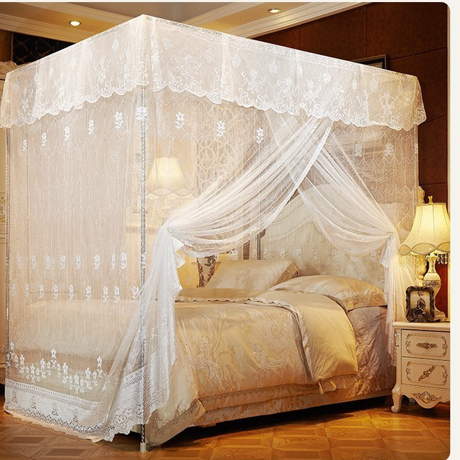 不锈钢落地成人宫廷蚊帐