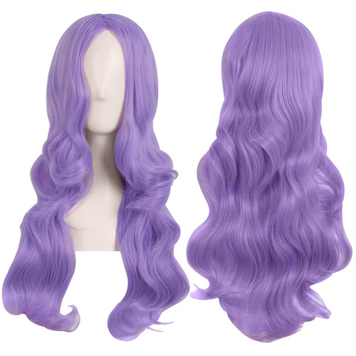 潼漫高温丝60cm长卷发cos假发