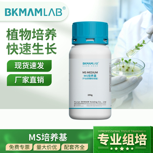 比克曼生物1/2MS固体培养基植物生长组织培养基B5N6组培实验用