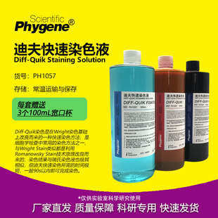 迪夫快速染色液 Diff-Quik 迪夫染色固定液  [PH1057 PHYGENE]