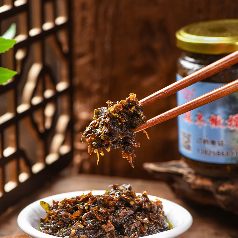 潮汕特产橄榄菜开胃小菜拌饭拌面