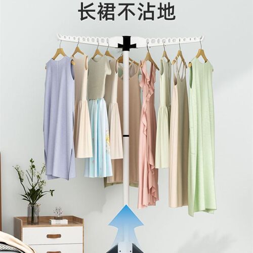 New style clothes drying rack with foldable and retractable