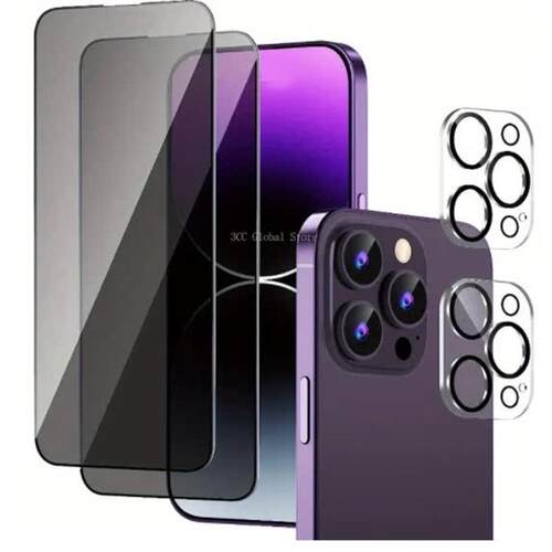 Privacy Screen Protector Full Cover Camera Lens For IPhone 1