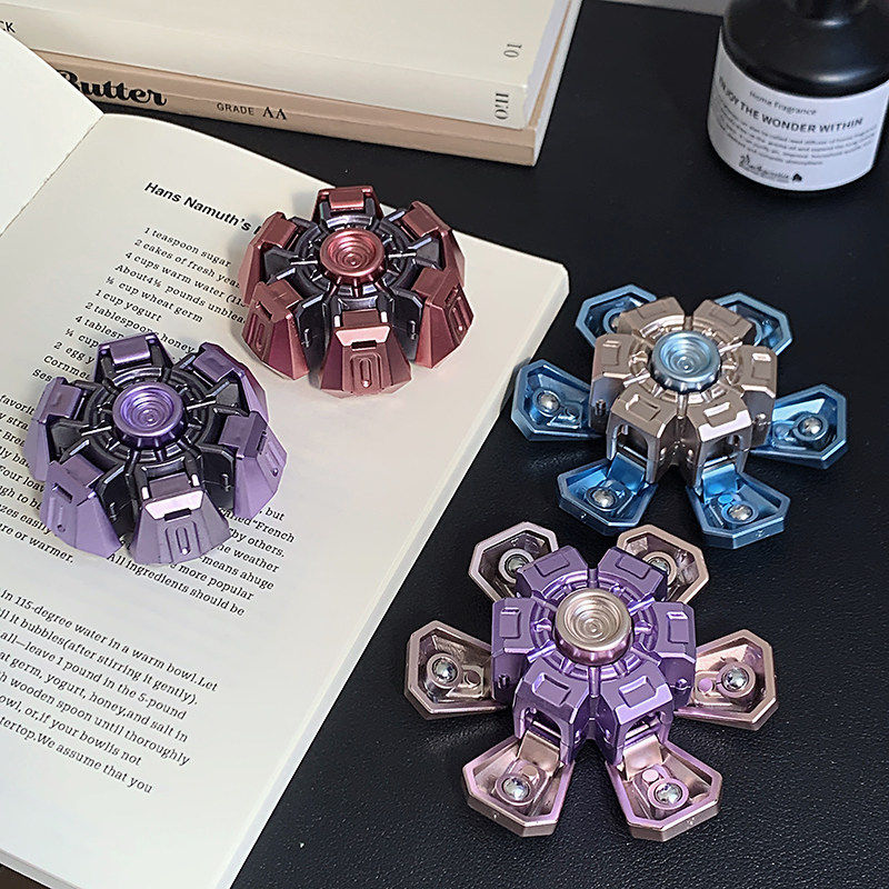 变形机甲指尖陀螺旋转手指减压神器解压儿童玩具科技感男女孩礼物,玩具/童车/益智/积木/模型,陀螺,淘宝优惠券,粉丝福利购,淘宝优惠卷