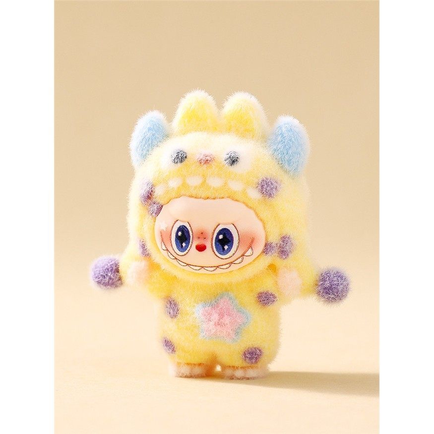 可爱植绒波点怪兽手办创意植绒波点桌面小摆件,家居饰品,桌面摆件,淘宝优惠券,粉丝福利购,淘宝优惠卷