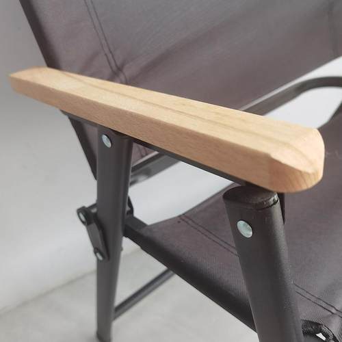 户外折叠椅子碳钢椭圆腿加固克米特椅露营基地庭院餐饮店特色用椅