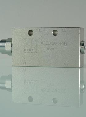 单向平衡阀 随车吊油缸保压阀 工程机械配件阀VBCD SE/G 3/8 1/4