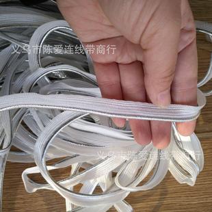 家纺靠垫枕镶边1CM金丝黑白边子母带羽绒被子滚边绳包边