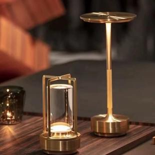 水晶酒吧清吧桌子卧室充电款户外台灯氛围灯餐厅个性创意小夜灯