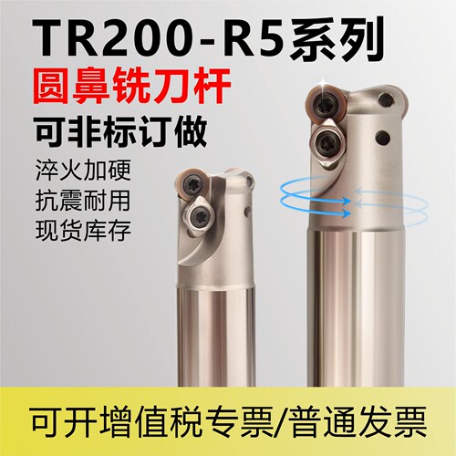 R5圆鼻立铣刀杆TR200-5R可订做