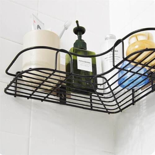 Triangular Shower  Shelf Bathroom Wall Corner Rack浴室置物架