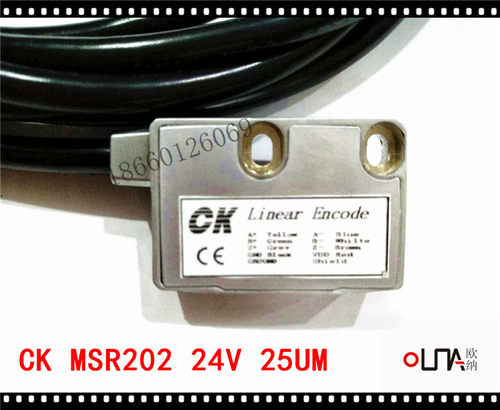 磁栅读数头CK系列传感器MSR202Linear Encode数字脉冲读头24V25um