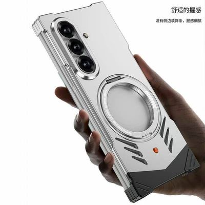 三星zfold7手机壳金属旋转支架