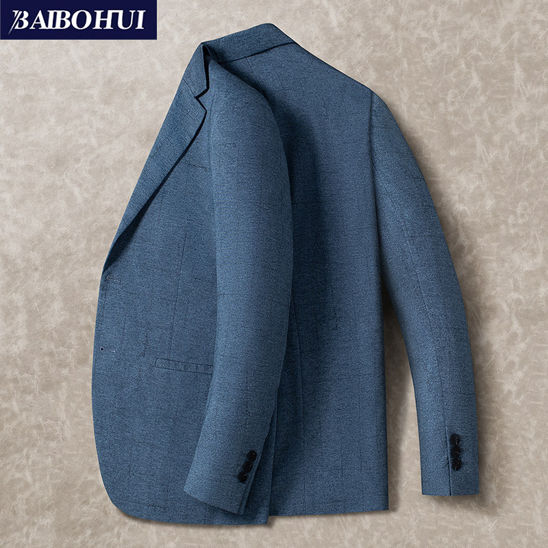 休闲西装外套男士春季新款韩版修身商务单件潮流时尚小西服男上衣