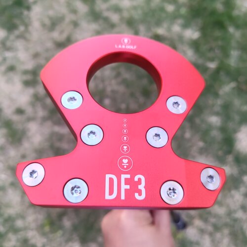 高尔夫推杆，左手高尔夫推杆LAB DF3i红色自动回正平衡推杆