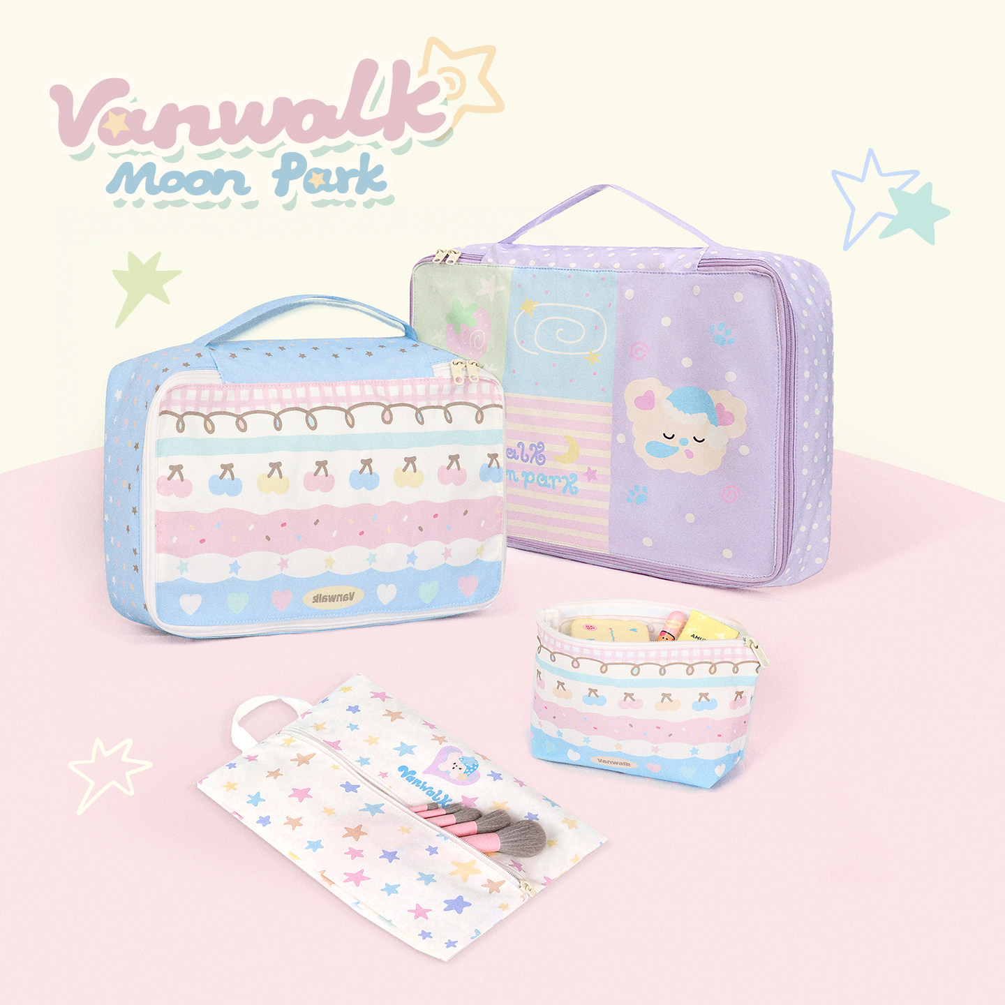 VANWALK/出走女生外出便携收纳袋