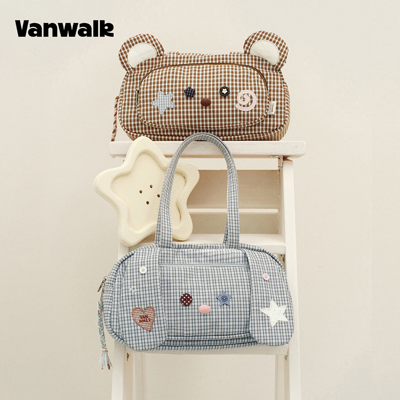VANWALK/出走小动物耳朵托特包包