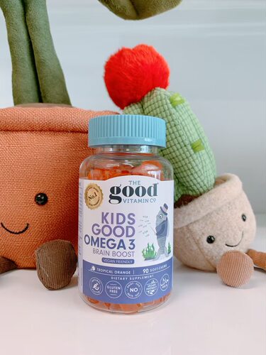 新西兰the good vitamin儿童鱼油软糖90粒