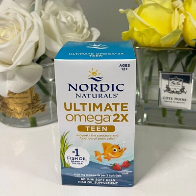 NordicNaturals青少年双倍鱼油