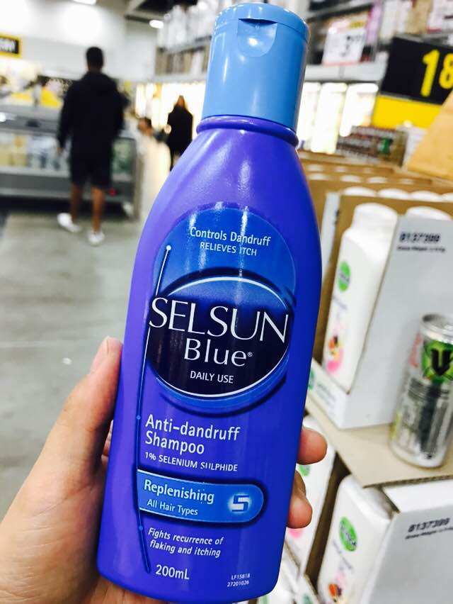 澳洲selsun blue 蓝色特效止屑/去屑去痒洗发水 200ml