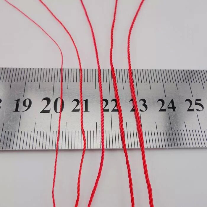 DIY JEWELRY ACCESSORIES HAND-WOVEN THREAD RED ROPE BRACELET NECKLACE SPECIAL THREAD GOLD THREE FISH BRAND NYLON STRANDS