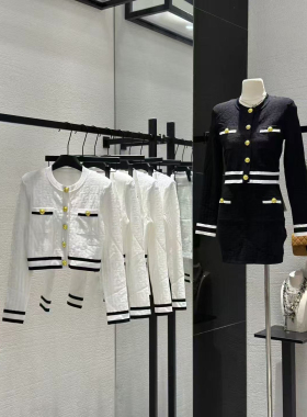 ueelook 小香高级感巨好看的套装一整套秋外套半裙气质小个子穿搭