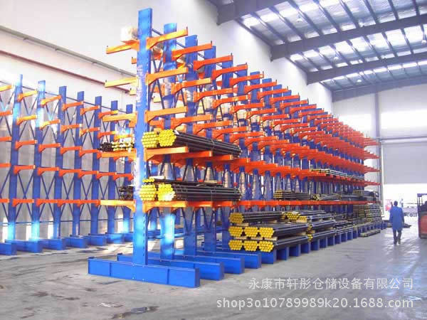 厂家直销重型悬臂式储物货架 实用仓库展示架 钢材大小可定制货架