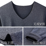 H1281P18秋冬青年加绒薄款发热修身无痕保暖套装秋衣秋裤内衣套装，保暖内衣，星座510A-2