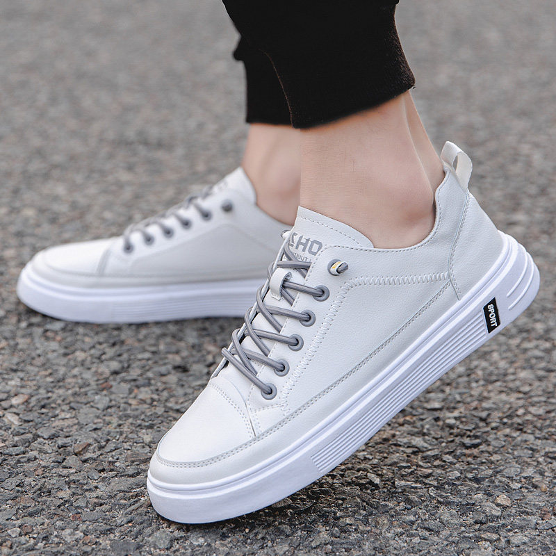 X1787P45男士休闲鞋子时尚透气板鞋春夏季潮男鞋小白鞋男韩版，男鞋低帮鞋，星座510A-2