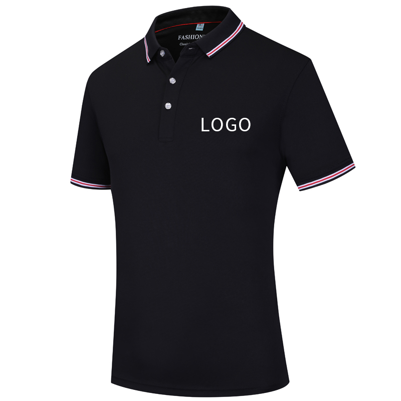 polo衫定制印logo企业团体短袖t恤印字男女翻领工作服广告衫刺绣