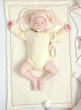 新生宝宝纯棉小褥子垫子可水洗