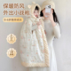 婴儿披风斗篷秋冬外出抱被男女宝宝加厚加绒披肩儿童防风保暖外套