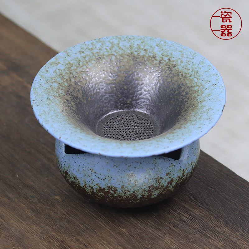 陶瓷一体茶漏茶滤滤茶套装过滤器图片