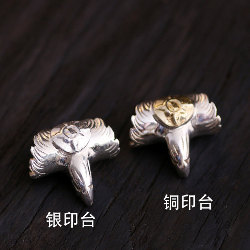 金馨高桥吾郎制作925银鹰头珠